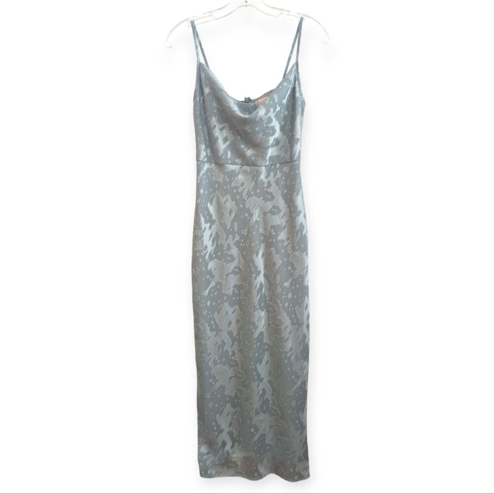 Hutch anthropologie cowl neck cocktail slip dress